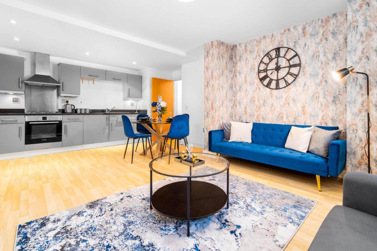 Beautiful Birmingham Central Spacious Apartment-Free Parking, Wifi, Contractors, Hs2, Bullring, Birmingham City Fc المظهر الخارجي الصورة